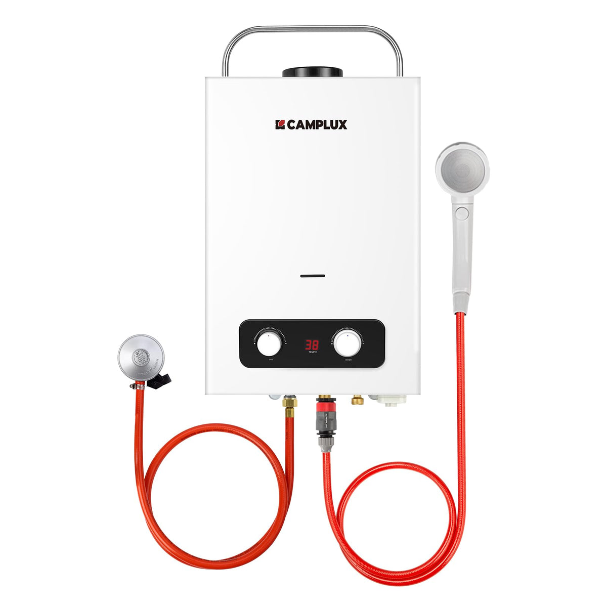 BD158 Portable  Gas Propane Tankless LPG Water Heater with Handle