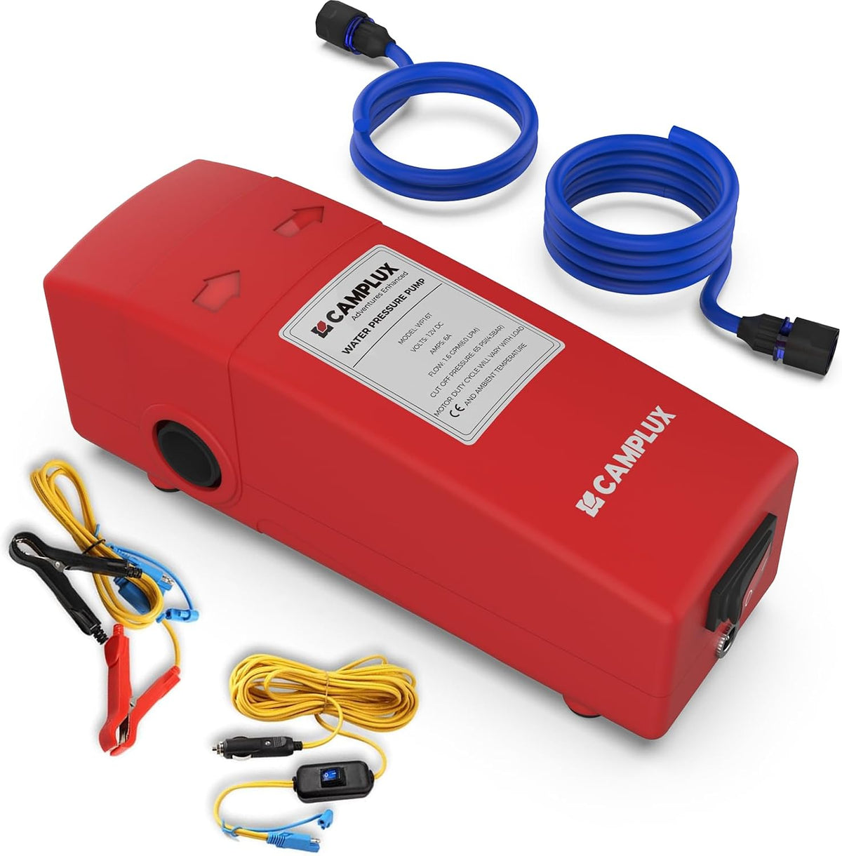 CAMPLUX 6 L/min Water Pump 12V for Caravan RV Boat