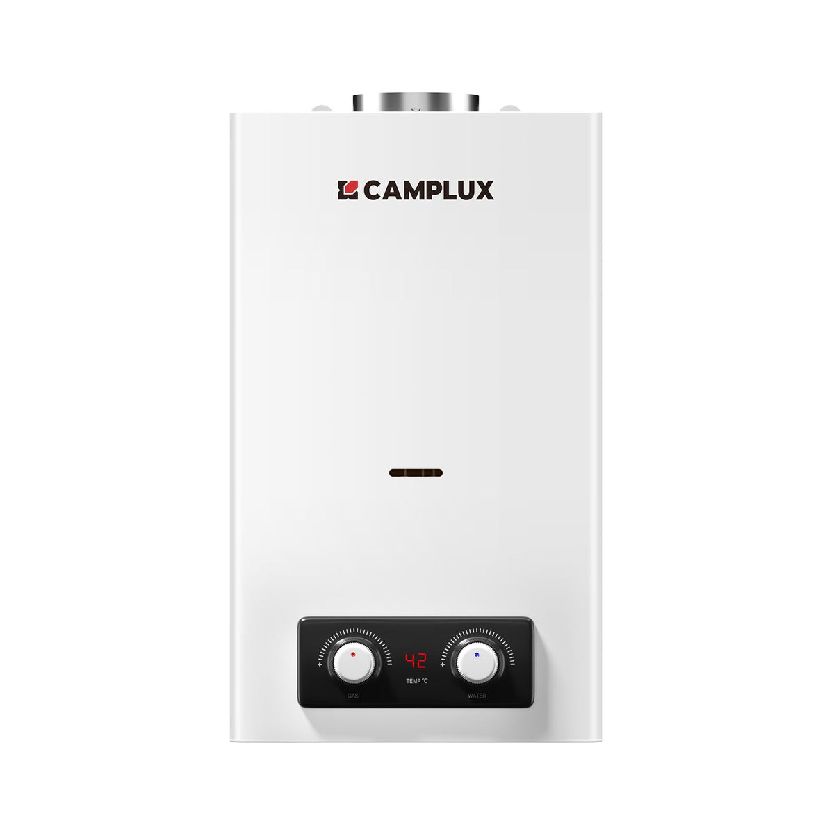 CAMPLUX BD300NG 11 L/min Gas Water Heater Domestic Low NOx/ErP, Indoor Natural Gas Shower, for Household/Bathroom/Kitchen