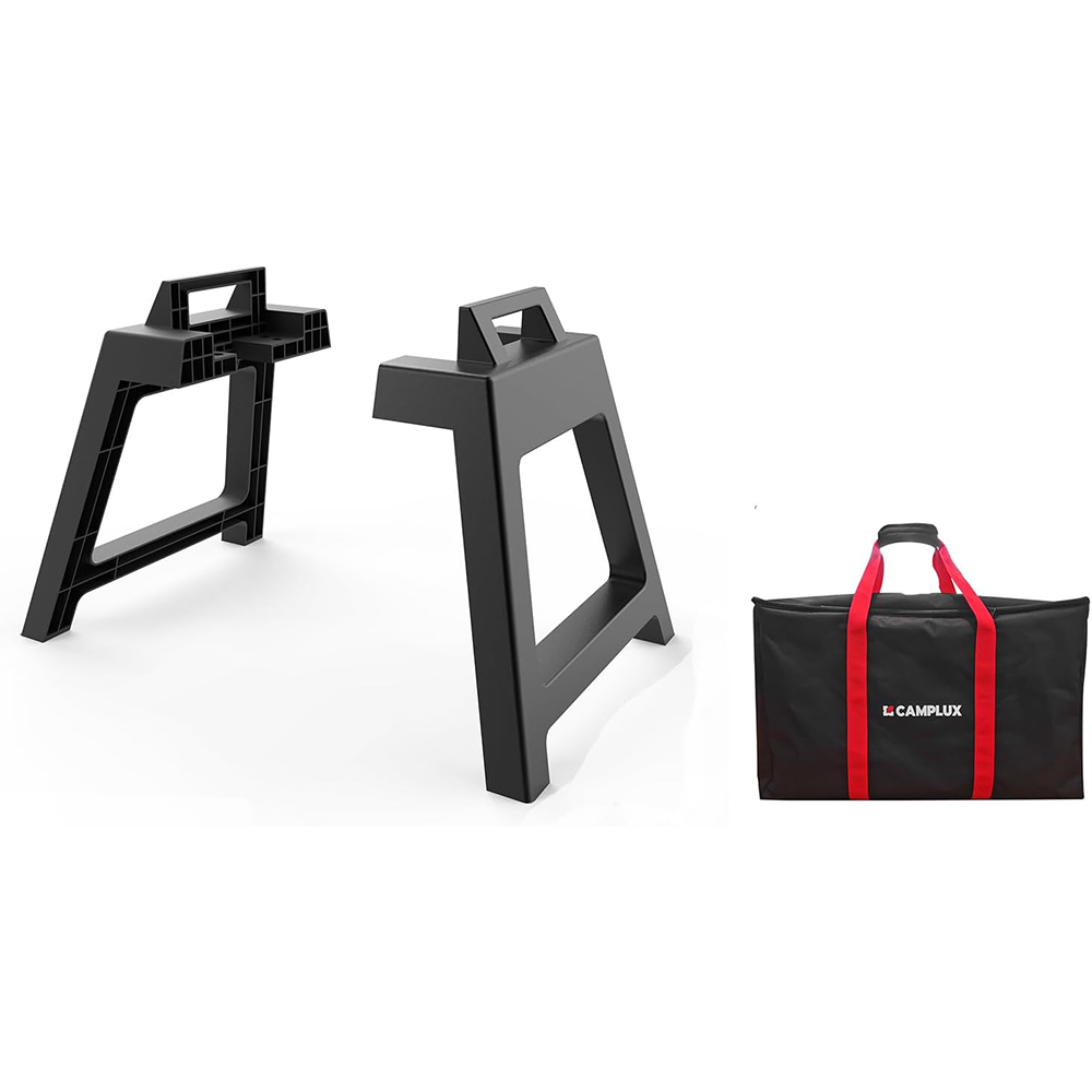 CAMPLUX Freestanding Brackets for AY132 Series Gas Water Heater, with Waterproof Carry Bag