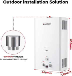 camplux water heater