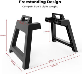 CAMPLUX Freestanding Brackets for AY132 Series Gas Water Heater, with Waterproof Carry Bag