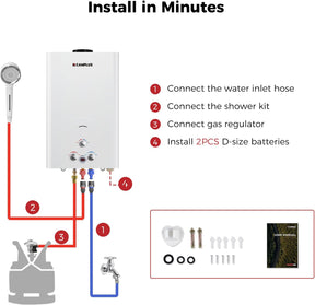 camplux water heater