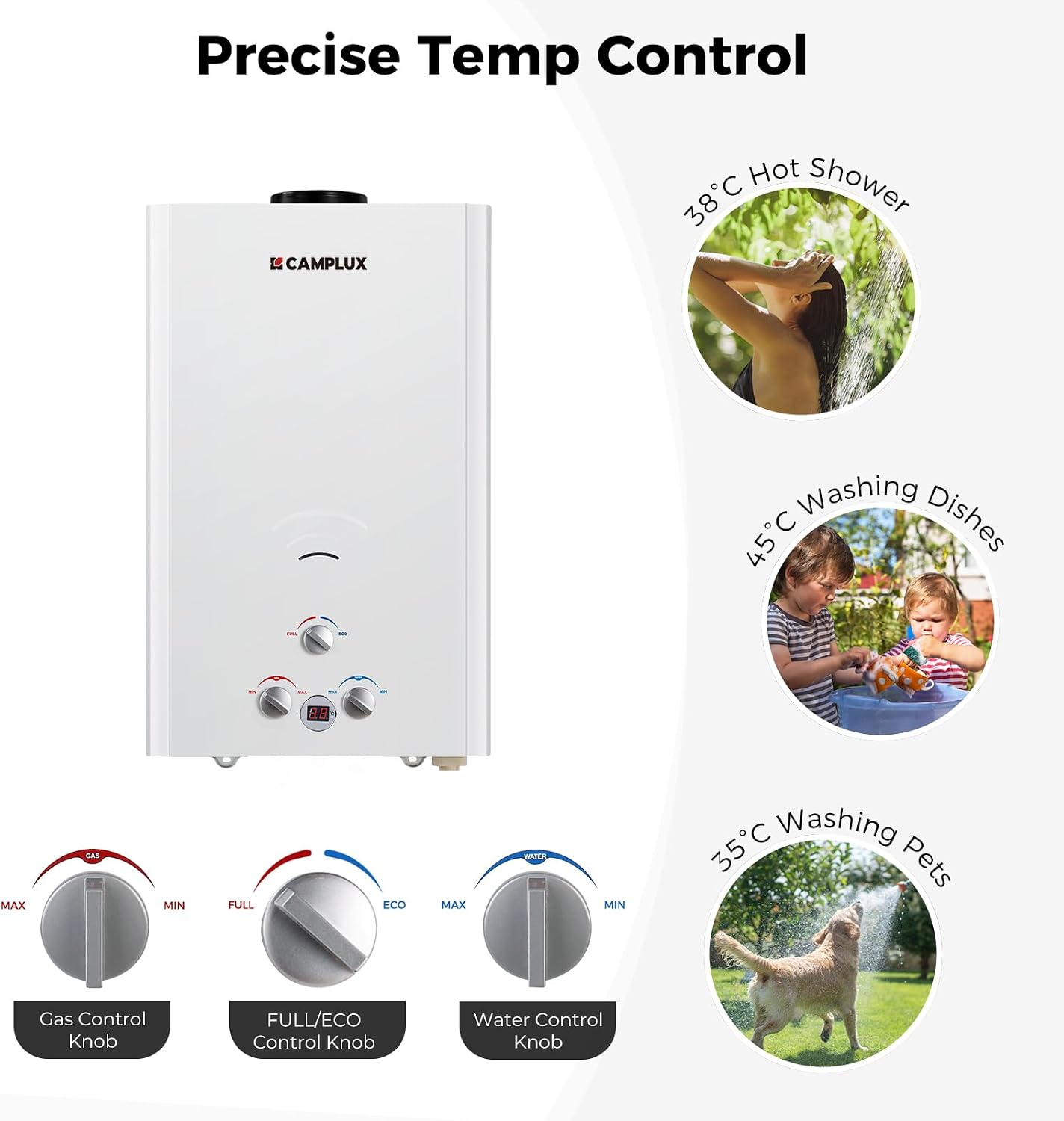 camplux water heater