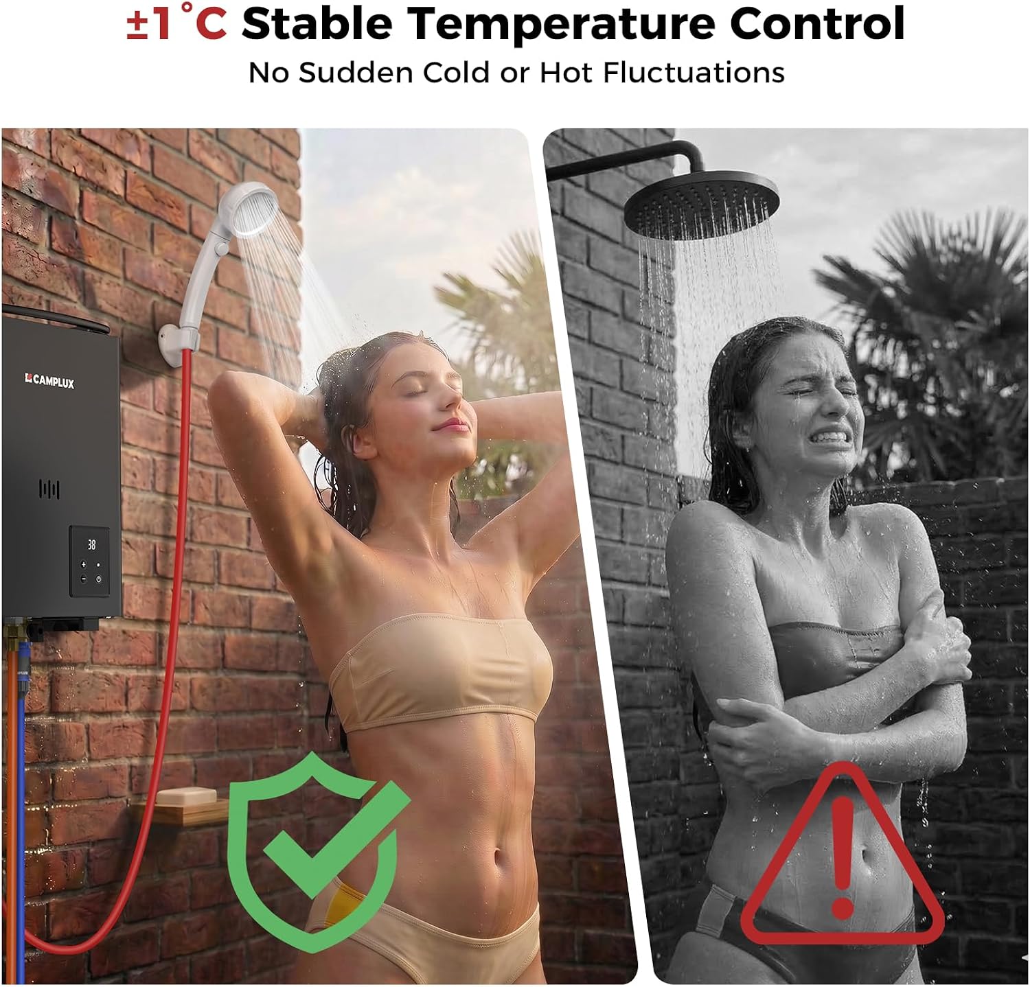 5L Thermostatic Gas LPG Water Heater