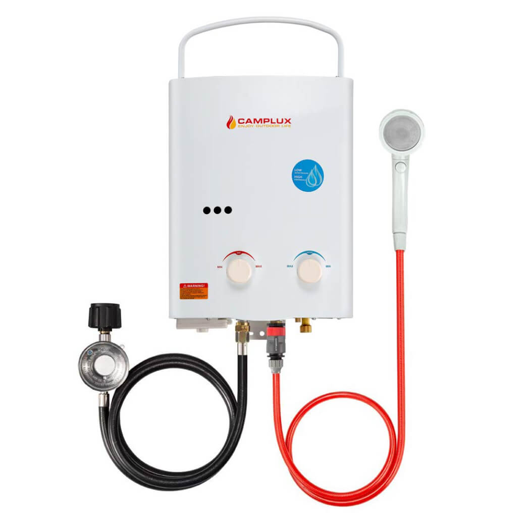 Camplux 5L tankless portable water heater