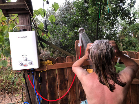 Gas Camping Shower