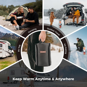Portable Gas Heater 2.34kW 360° Butane Outdoor Camping Garden